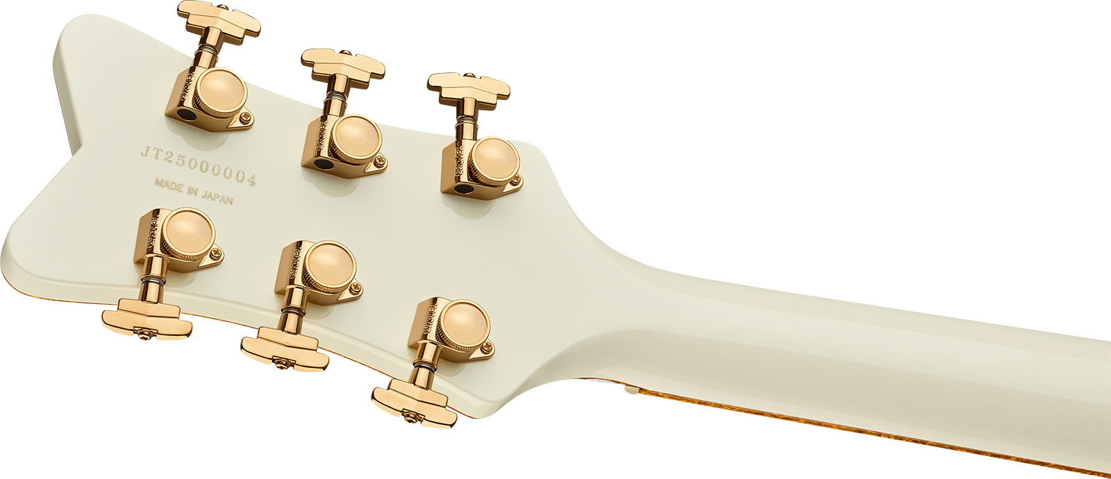 Gretsch Falcon Center Block Dc Bigsby Pro Jap Ltd 2h Trem Eb - Vintage White - Guitare Électrique 1/2 Caisse - Variation 3