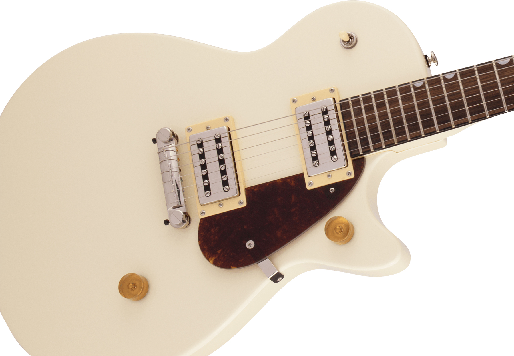 Gretsch G2210 Streamliner Junior Jet Club Hh Ht Lau - Vintage White - Guitare Électrique Single Cut - Variation 2