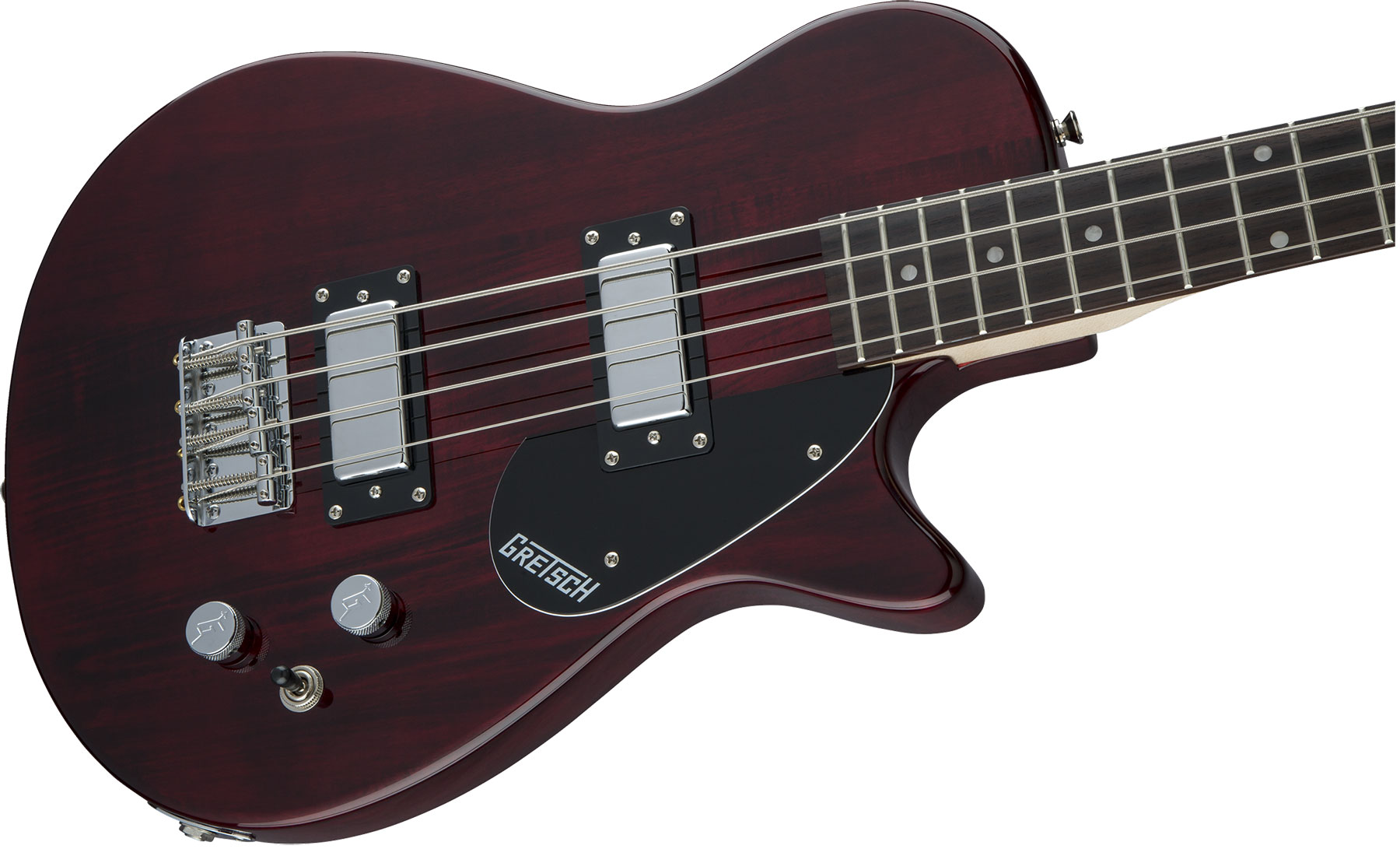 Gretsch G2220 Junior Jet Bass Ii Short Scale Electromatic Wal - Walnut Stain - Basse Électrique Enfants - Variation 2