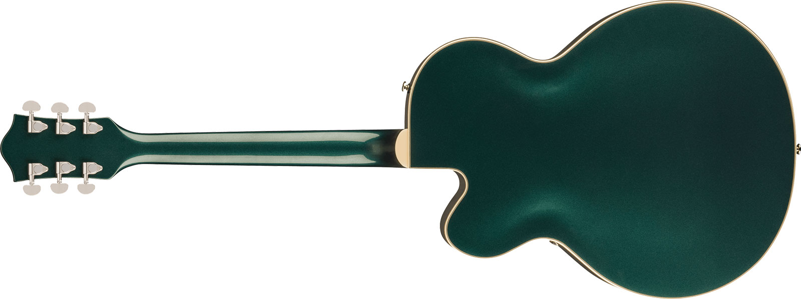 Gretsch G2420 Streamliner Hollow Body With Chromatic Ii 2h Ht Lau - Cadillac Green - Guitare Électrique 3/4 Caisse & Jazz - Variation 1