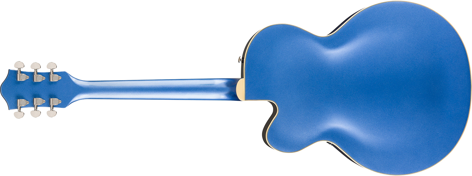 Gretsch G2420t Streamliner Hollow Body Bigsby 2h Trem Lau - Fairlane Blue - Guitare Électrique 3/4 Caisse & Jazz - Variation 1