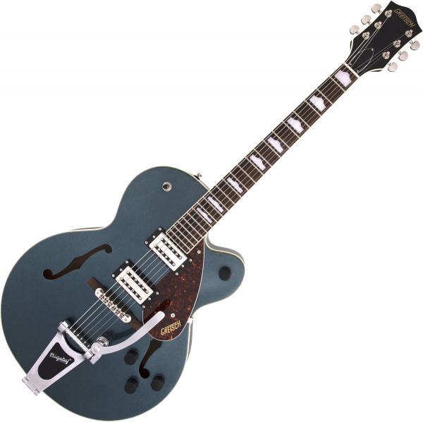 G2420T Streamliner Hollow Body Bigsby gunmetal Semi hollow