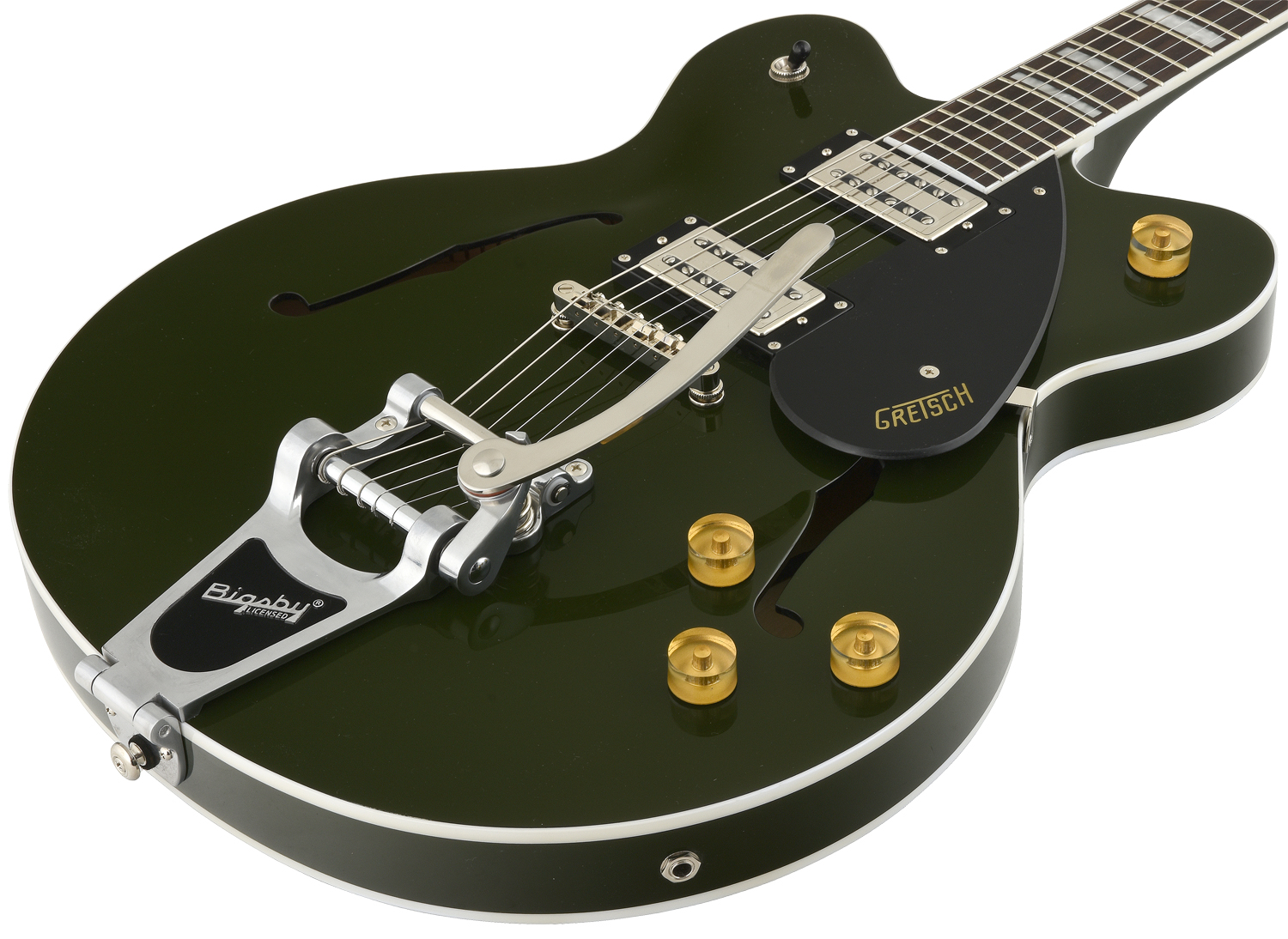 Gretsch G2622t Streamliner Center Block Bigsby - Torino Green - Guitare Électrique 1/2 Caisse - Variation 3