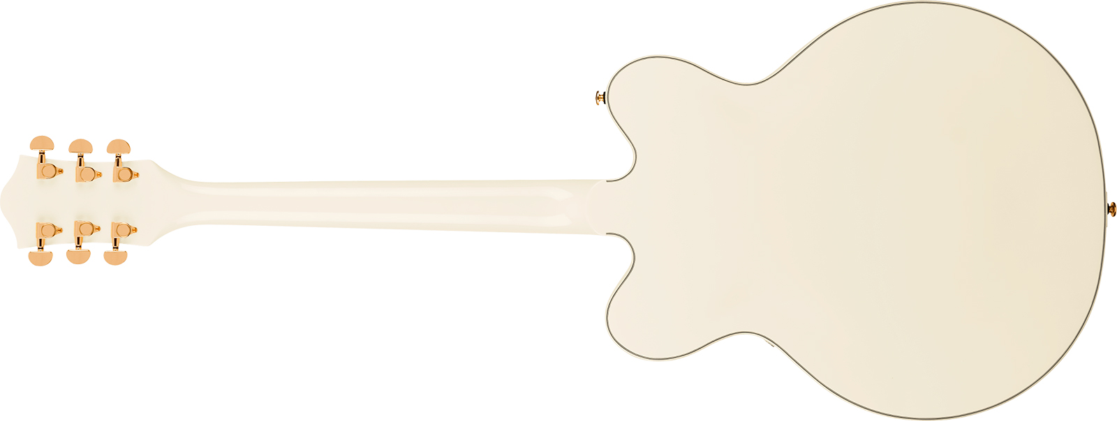 Gretsch G2622tg Bigsby Streamliner Center Block Dc Bigsby Ltd 2h Trem Lau - Vintage White - Guitare Électrique 1/2 Caisse - Variation 1