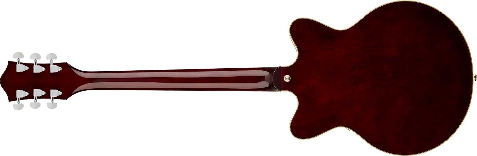 Gretsch G2655 Center Block Jr Dc V-stoptail Streamliner 2h Ht Lau - Black - Guitare Électrique Double Cut - Variation 1