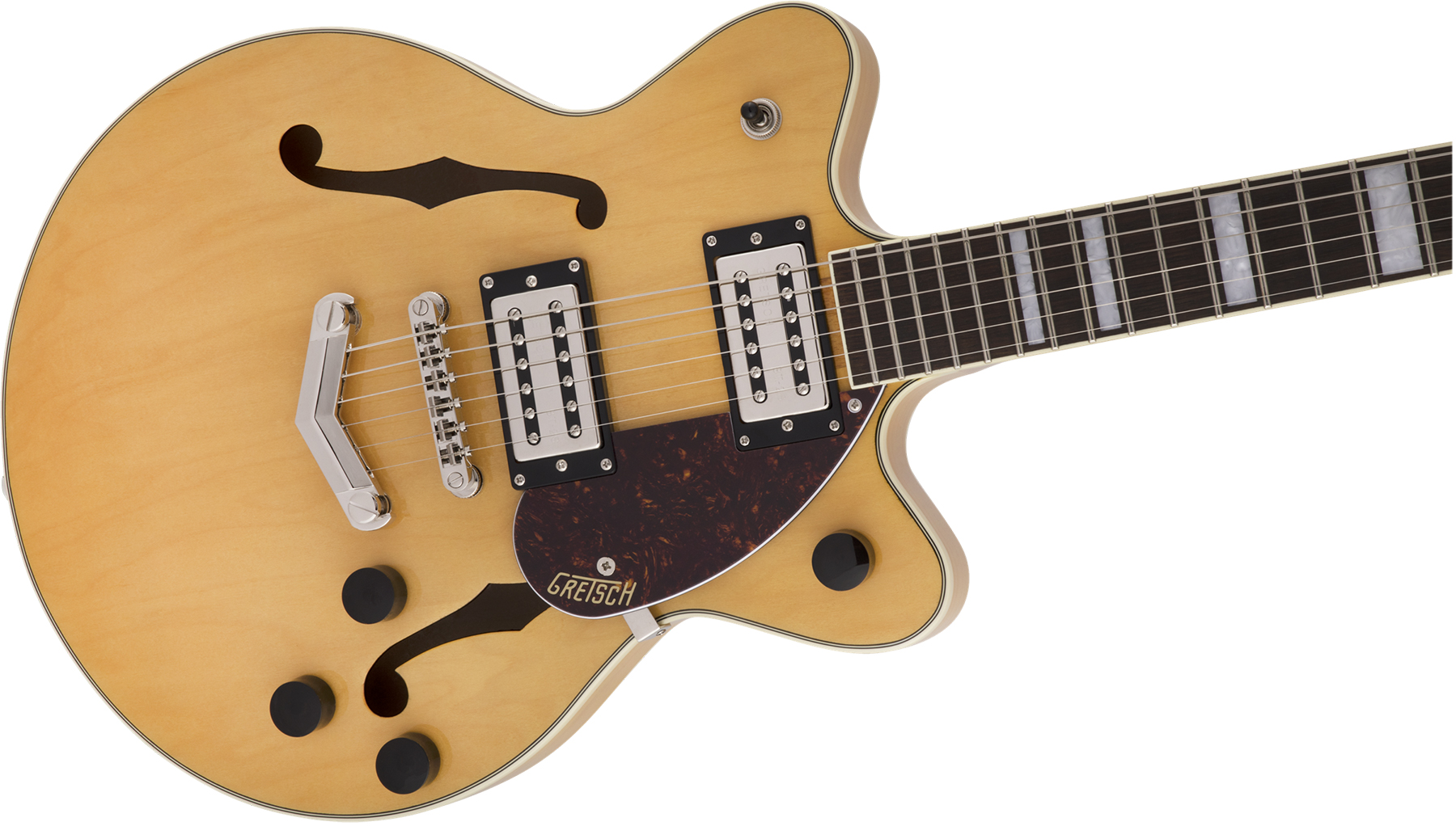 Gretsch G2655 Streamliner Center Block Jr Stoptail Hh Ht Lau - Village Amber - Guitare Électrique 1/2 Caisse - Variation 2