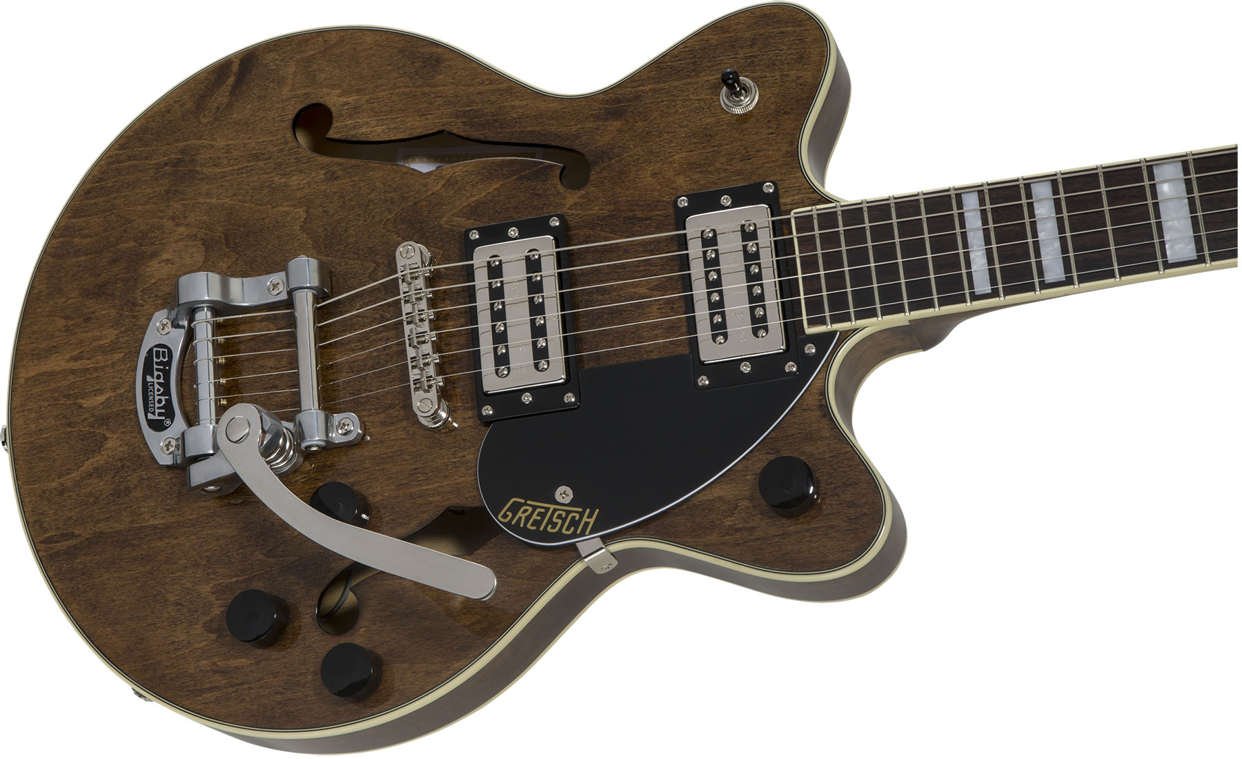 Gretsch G2655t Streamliner Center Block Jr Bigsby Hh Trem Lau - Guitare Électrique 1/2 Caisse - Variation 2