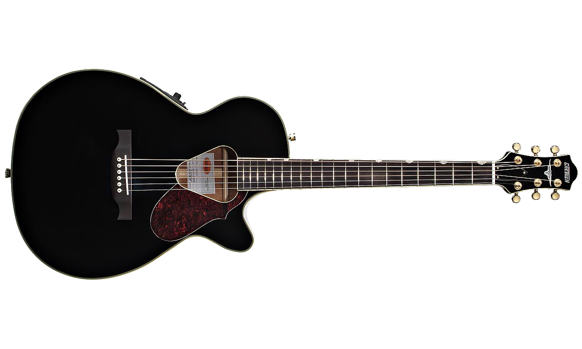 Gretsch G5013ce Rancher Jr - Black - Guitare Electro Acoustique - Variation 1