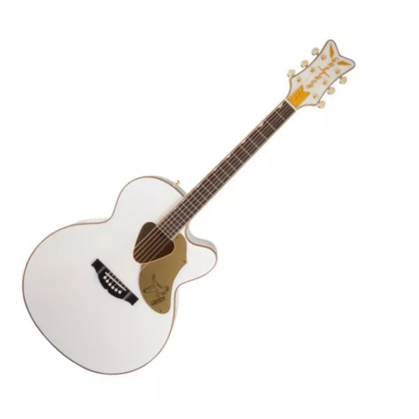 Guitare electro acoustique Gretsch G5022CWFE Rancher Falcon - white