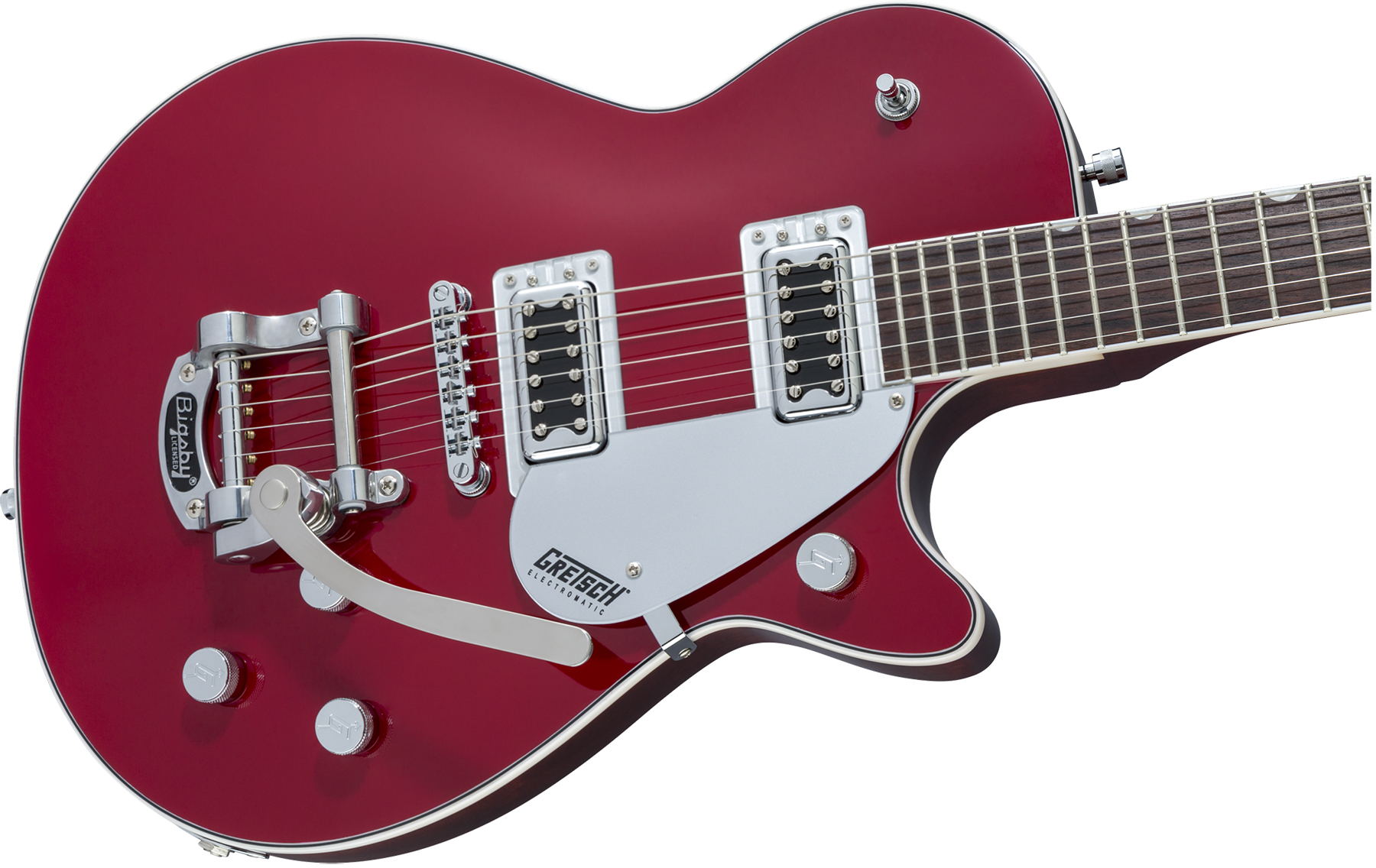 Gretsch G5230t Electromatic Jet Ft Single-cut Bigsby Hh Trem Wal - Firebird Red - Guitare Électrique Single Cut - Variation 2