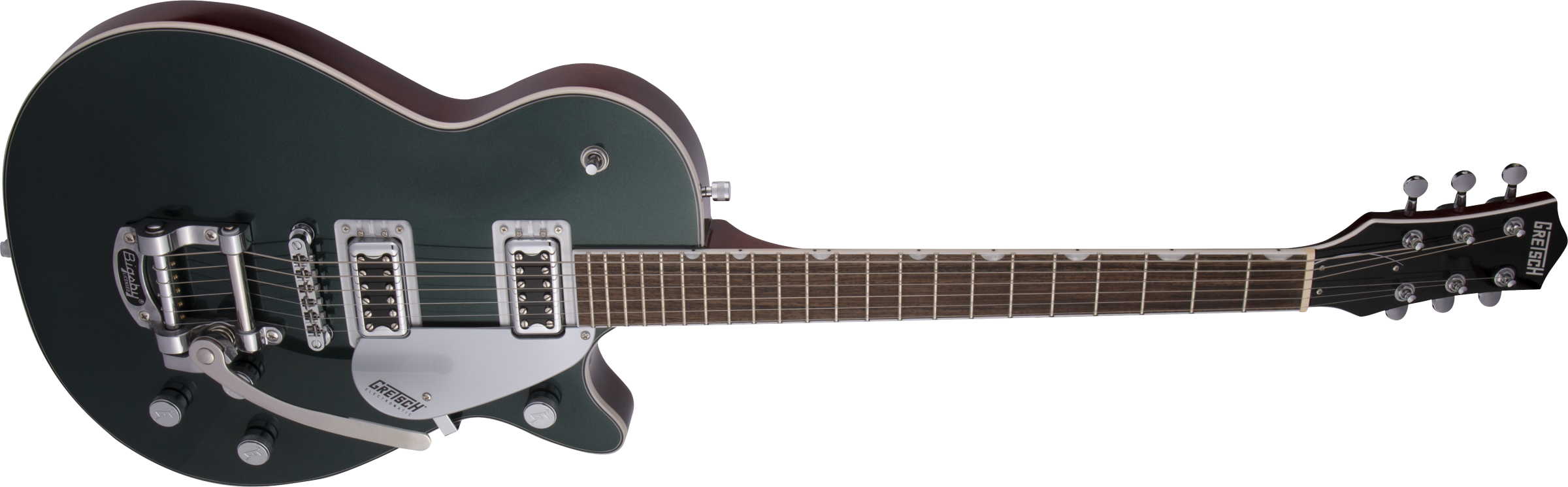 Gretsch G5230t Electromatic Jet Ft Single-cut Bigsby 2h Trem Lau - Cadillac Green - Guitare Électrique Single Cut - Variation 2