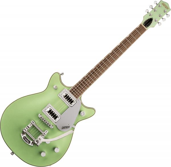 Guitare électrique solid body Gretsch G5232T Electromatic Double Jet FT with Bigsby - Broadway jade