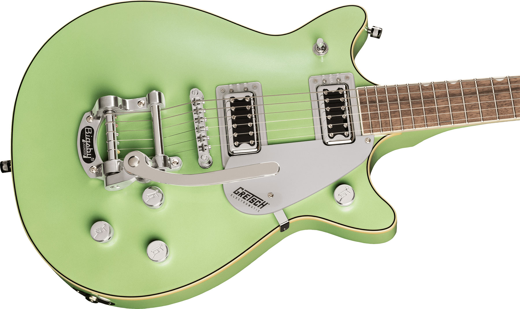 Gretsch G5232t Electromatic Double Jet Ft Hh Bigsby Lau - Broadway Jade - Guitare Électrique Double Cut - Variation 2