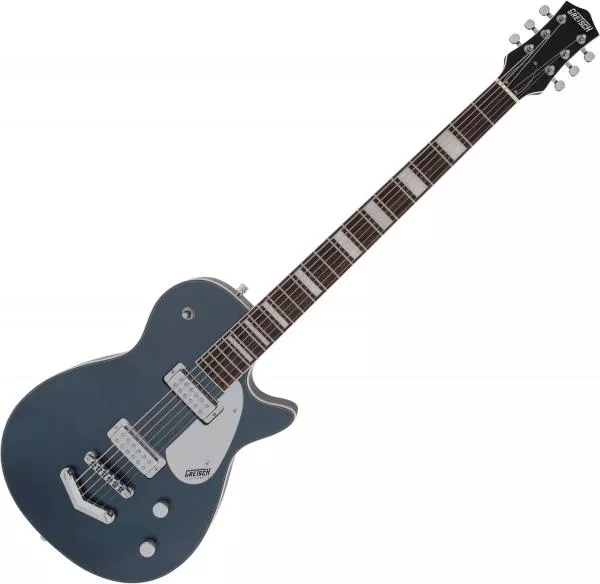 Guitare électrique baryton Gretsch G5260 Electromatic Jet Baritone with V-Stoptail - Jade grey metallic