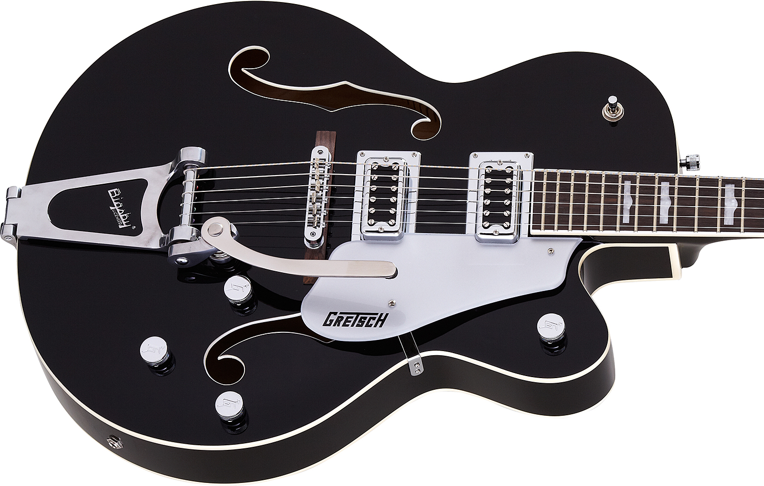 Gretsch G5420t Bigsby Electromatic Hollow. 2012 Black - Guitare Électrique 3/4 Caisse & Jazz - Variation 1