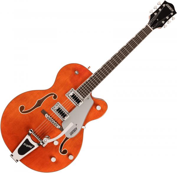 Guitare électrique 1/2 caisse Gretsch G5420T Electromatic Classic Hollow Body Single-Cut with Bigsby - Orange stain
