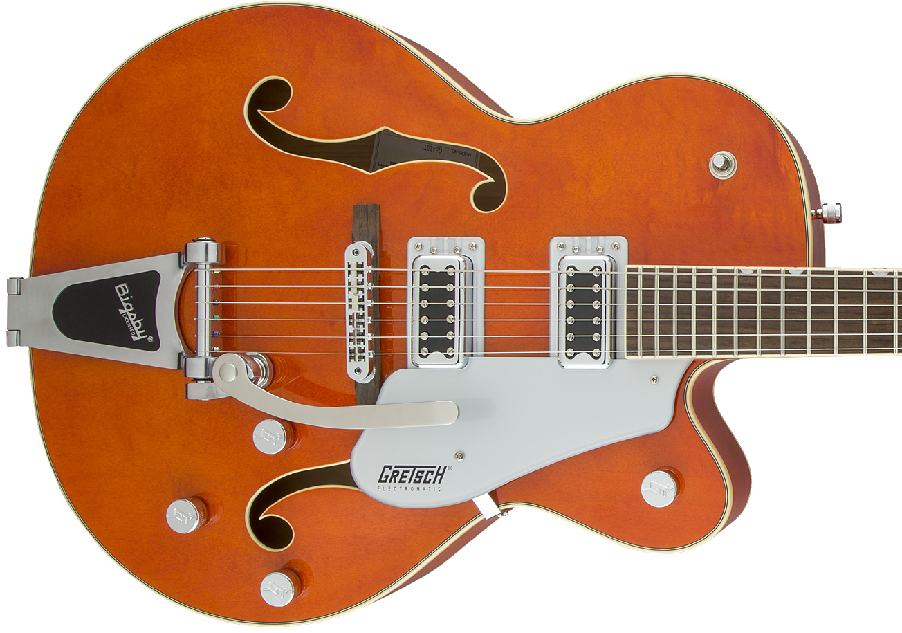 Gretsch G5420t Electromatic Hollow Body 2016 - Orange Stain - Guitare Électrique 3/4 Caisse & Jazz - Variation 2