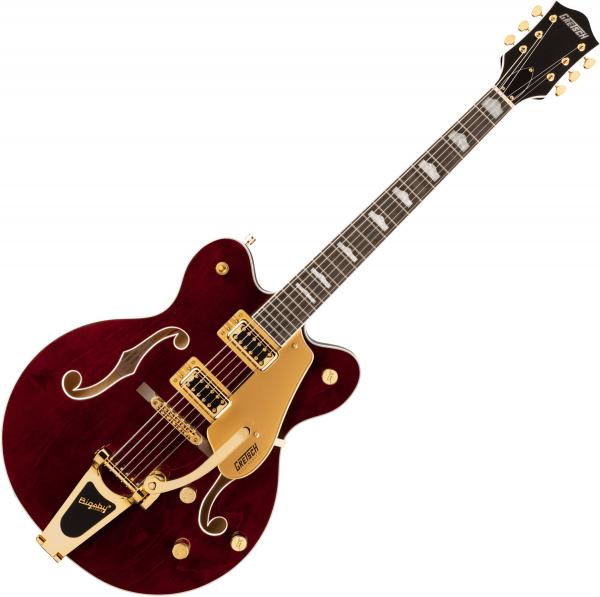 Guitare électrique 1/2 caisse Gretsch G5422TG Electromatic Classic Hollow Body Double-Cut with Bigsby And Gold Hardware - Walnut stain