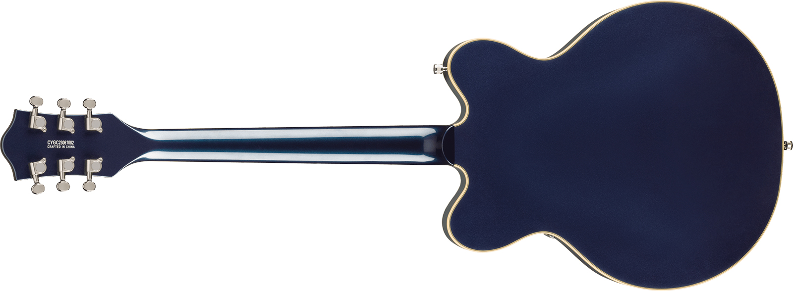 Gretsch G5622t Center Bloc Double-cut Bigsby Electromatic 2h Trem Lau - Midnight Sapphire - Guitare Électrique 1/2 Caisse - Variation 1
