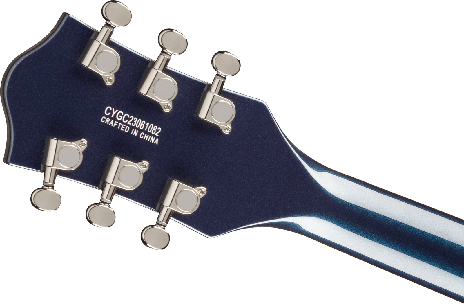 Gretsch G5622t Center Bloc Double-cut Bigsby Electromatic 2h Trem Lau - Midnight Sapphire - Guitare Électrique 1/2 Caisse - Variation 3