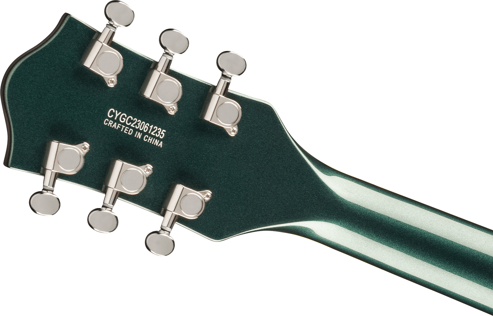 Gretsch G5622t Center Bloc Double-cut Bigsby Electromatic 2h Trem Lau - Cadillac Green - Guitare Électrique 1/2 Caisse - Variation 3