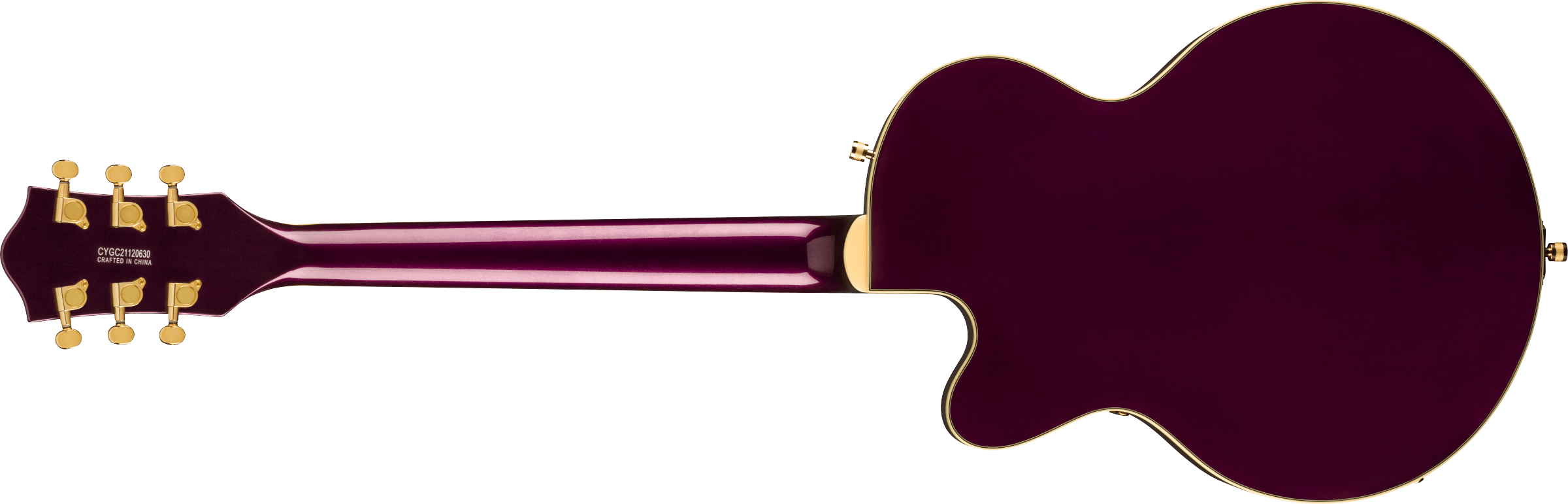 Gretsch G5655tg Electromatic Center Block Jr. Hh Bigsby Lau - Amethyst - Guitare Électrique 1/2 Caisse - Variation 1