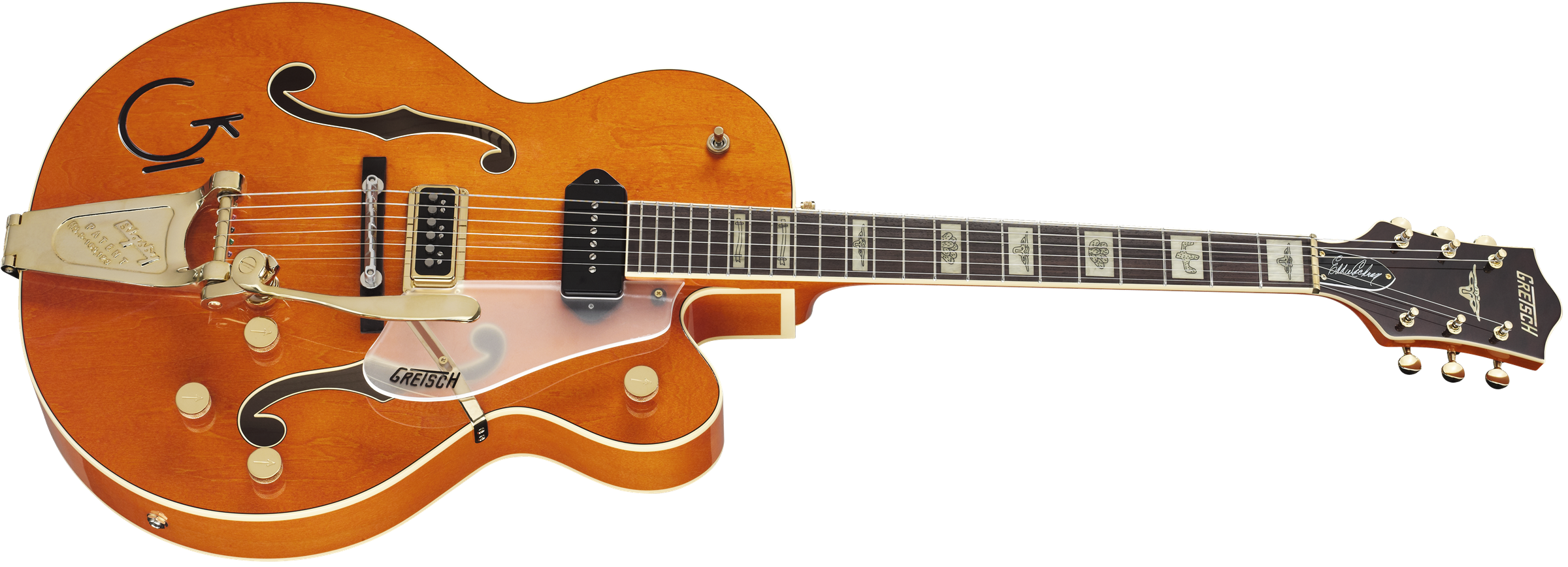 Gretsch G6120 Eddie Cochran Signature - Western Maple Stain - Guitare Électrique 3/4 Caisse & Jazz - Variation 1