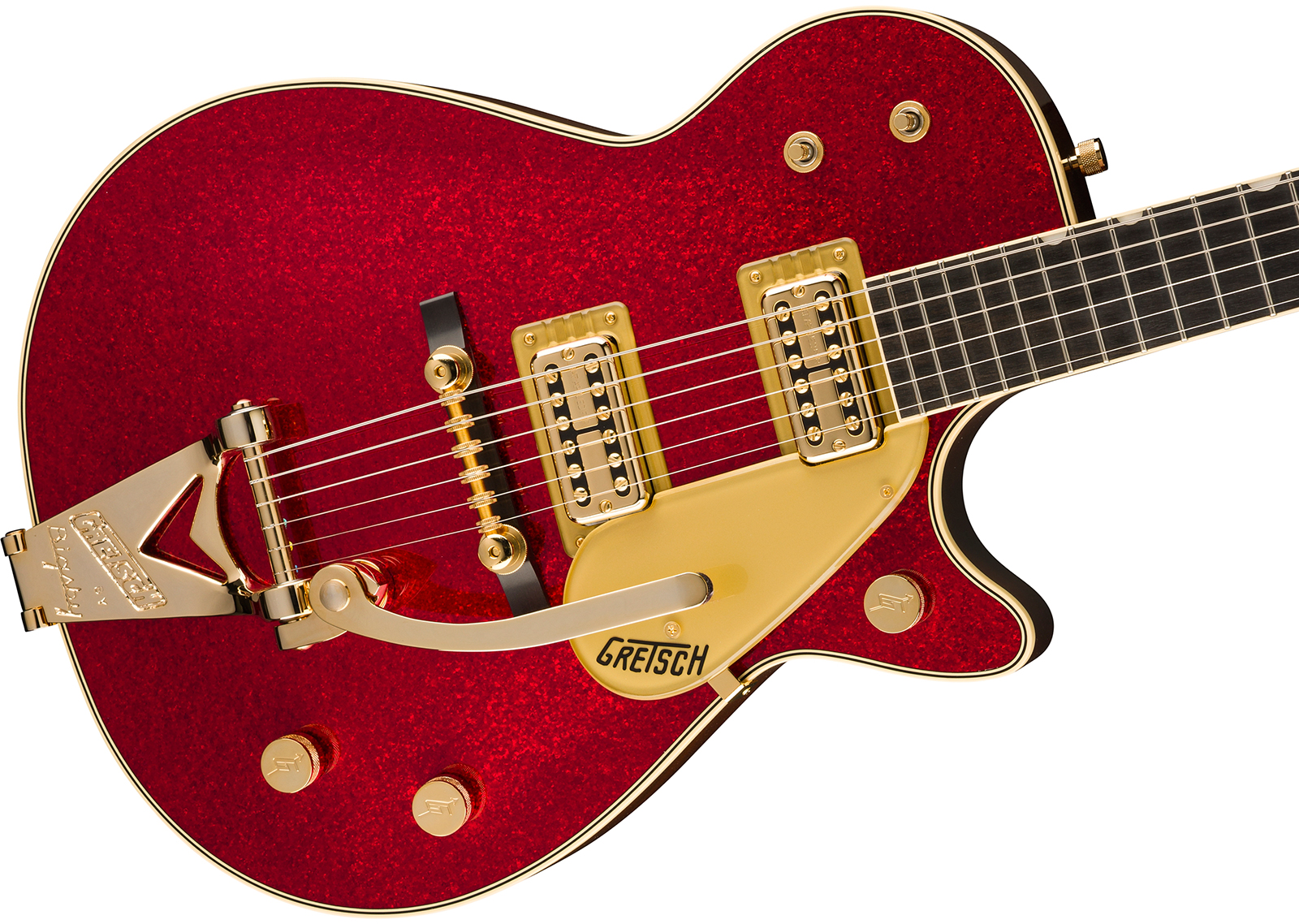 Gretsch G6129tg-59vs Pro Jap Ltd 2h Trem Eb - Red Sparkle - Guitare Électrique Single Cut - Variation 2