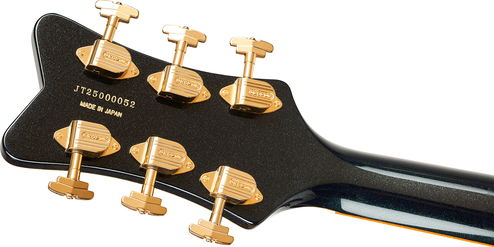 Gretsch G6134tg-58 Penguin Ltd Pro Jap 2h Trem Eb - Emerald Night - Guitare Électrique Single Cut - Variation 4