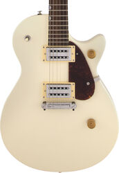 Guitare électrique single cut Gretsch G2210 Streamliner Junior Jet Club - Vintage white