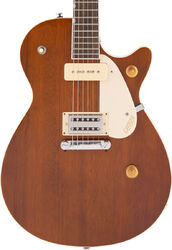 Guitare électrique single cut Gretsch G2215-P90 Streamliner Junior Jet Club - Single barrel stain