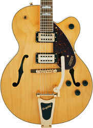 Guitare électrique 1/2 caisse Gretsch G2410TG Streamliner Hollow Body Single-Cut Bigsby - Village amber