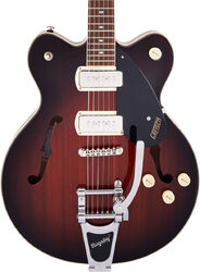 Guitare électrique 1/2 caisse Gretsch G2622T-P90 Streamliner Center Block Jr. with Bigsby - Forge glow