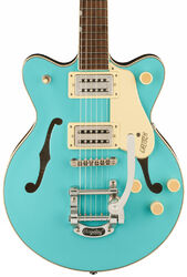 Guitare électrique double cut Gretsch G2655T Streamliner Center Block Jr. Double-Cut with Bigsby - Tropico