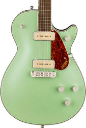 Guitare électrique single cut Gretsch G5210-P90 Electromatic Jet Two 90 Single-Cut with Wraparound - Broadway jade