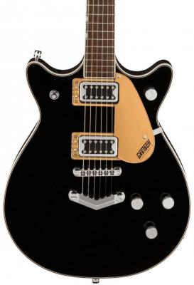 Guitare électrique solid body Gretsch G5222 Electromatic Double Jet BT with V-Stoptail - Black