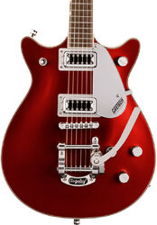 Guitare électrique double cut Gretsch G5232T Electromatic Double Jet FT with Bigsby - Firestick red
