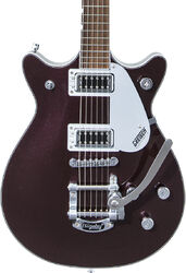 Guitare électrique double cut Gretsch G5232T Electromatic Double Jet FT with Bigsby - Dark cherry metallic