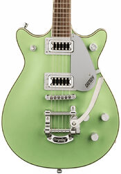 Guitare électrique double cut Gretsch G5232T Electromatic Double Jet FT with Bigsby - Broadway jade