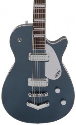 Guitare électrique baryton Gretsch G5260 Electromatic Jet Baritone with V-Stoptail - Jade grey metallic