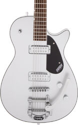 Guitare électrique baryton Gretsch G5260T Electromatic Jet Baritone Bigsby - Airline silver