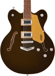 Guitare électrique 1/2 caisse Gretsch G5622 Electromatic Center Block Double-Cut with V-Stoptail - Black gold