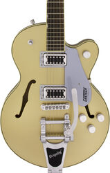 Guitare électrique 1/2 caisse Gretsch G5655T Electromatic Center Block Jr. Single-Cut Bigsby - Casino gold
