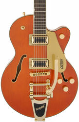 Guitare électrique 1/2 caisse Gretsch G5655TG Electromatic Center Block Jr. - Orange stain