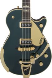 G6128T-57 Vintage Select ’57 Duo Jet with Bigsby - cadillac green