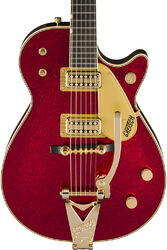 Guitare électrique single cut Gretsch Professional G6129TG-59VS Ltd (Japan) - red sparkle