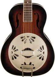 Dobro resonateur Gretsch G9240 Alligator Biscuit Round-Neck (RW) - 2-color sunburst