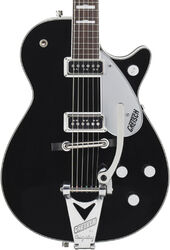 Guitare électrique single cut Gretsch George Harrison G6128T-GH - Black