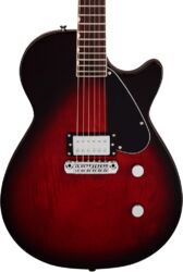 Guitare électrique single cut Gretsch Electromatic Jet Club 1-Pickup - Claret Burst