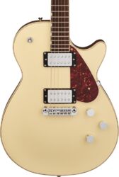 Guitare électrique single cut Gretsch Electromatic Jet - vintage white